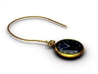gold pocket watch