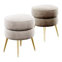 WestElm Pietro Round pouf (345374)