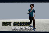 Teen boy avatar