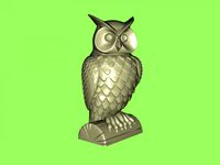 owl statue