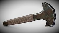 old crafted damaged sledgehammer er1