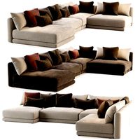 Blanche Katarina Corner Couch Sofa (346039)