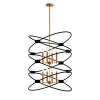 Fenton Gold 8 Light Chandelier (346065)
