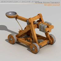 Catapult 3D Model