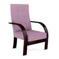 Pink Wooden Chair 3D Model
