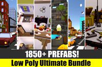 Low Poly Ultimate Bundle + 504 Icons