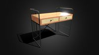Royner study Table solid wood finish