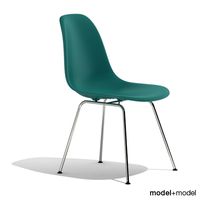 Eames Plastic Side Chair DSX 3D Model