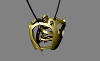 Girotondo Pendant 3D Model