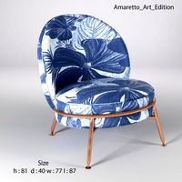 Amaretto Art Edition armchair (346757)
