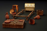 Ancient Egypt Furniture Props