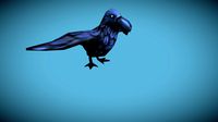 Raven Game Ready Asset