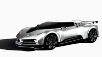 Bugatti Centodieci 2020 lowpoly