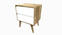 M732. Mesa de noche Veladorcita Roble