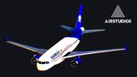 Airbus A320 (AeroMexico) Airplane