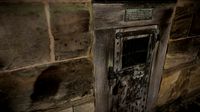 Gaol door Warwick prison night photogrammetry