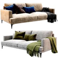 West Elm Andes 2 Seats Sofa (347395)