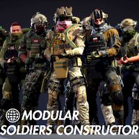 Modular Soldiers Constructor Pack