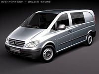 MercedesBenz Vito 3D Model