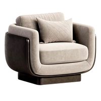 CHARLOTTE BILTGEN EBISU armchair 3d model (347625)