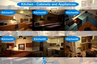 Kitchen - Cabinets and Appliances