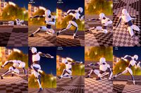 AA Cross Obstacles Animations Package
