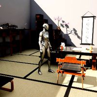 Japanese Style Furniture Set