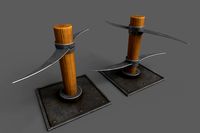 Low-poly obstacle