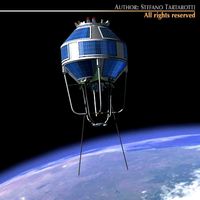Kosmos 2251 3D Model