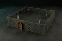 Set of Stylized Walls for the Dungeon
