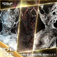 Dark Elemental Bundle 02 - Game Assets + Extra