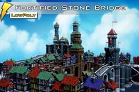 LowPoly Stone Fortifications & Bridges