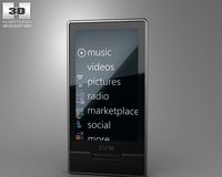 Microsoft Zune HD 16 GB 3D Model