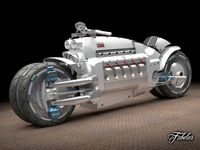 Dodge Tomahawk concept 3D Model