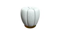 Napa Ottoman Ivory - 109619