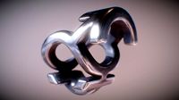 Equality Pendant • female - male • eternity