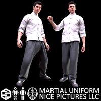 Man - Martial Uniform 6 - Modular - Rigged