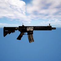 M4/Mk18 Weapon Model with Animations