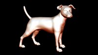 Jack Russell Terrier Pose 01 3D print model
