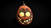 Creepy Jack-o-Lantern