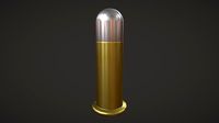 S.N.McLean Pistol 7.4mm Cartridge