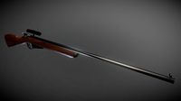 Sniper Rifle (Mosin Nagant Style WW2). Download
