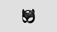 Prop078 Leather Cat Mask