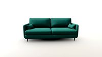 Roxy Waterproof Velvet Fabric 3 Seater Sofa