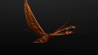 Daily Doodle Undead Swan - Bronze