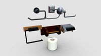 Toilet Roll Holder Pack