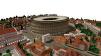 Roman Colosseum High detailed