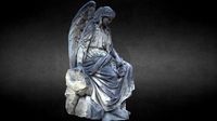 angel grave sculpt photogrammetry