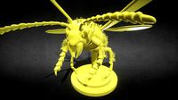 Murdering Asian Hornet Sculpture