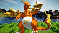 Minecraft Gigantamax Charizard Build Schematic